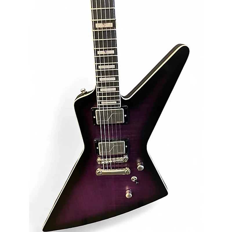 Used Epiphone prophecy Extura Trans Purple Solid Body Electric Guitar
