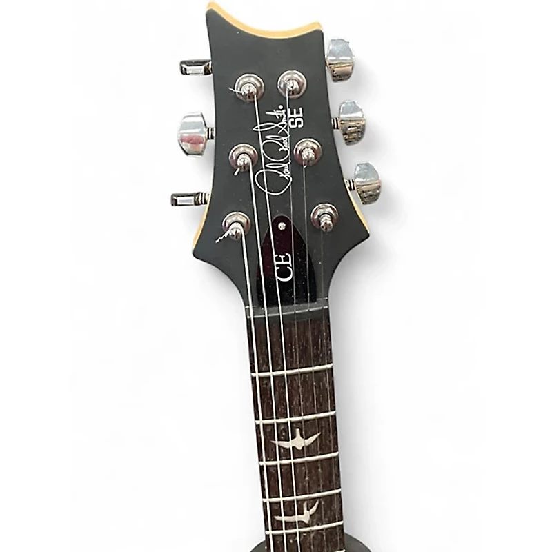 Used PRS SE CE GREEN Solid Body Electric Guitar