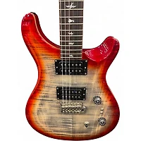 Used PRS SE Custom 24 CHARCOAL CHERRY BURST Solid Body Electric Guitar