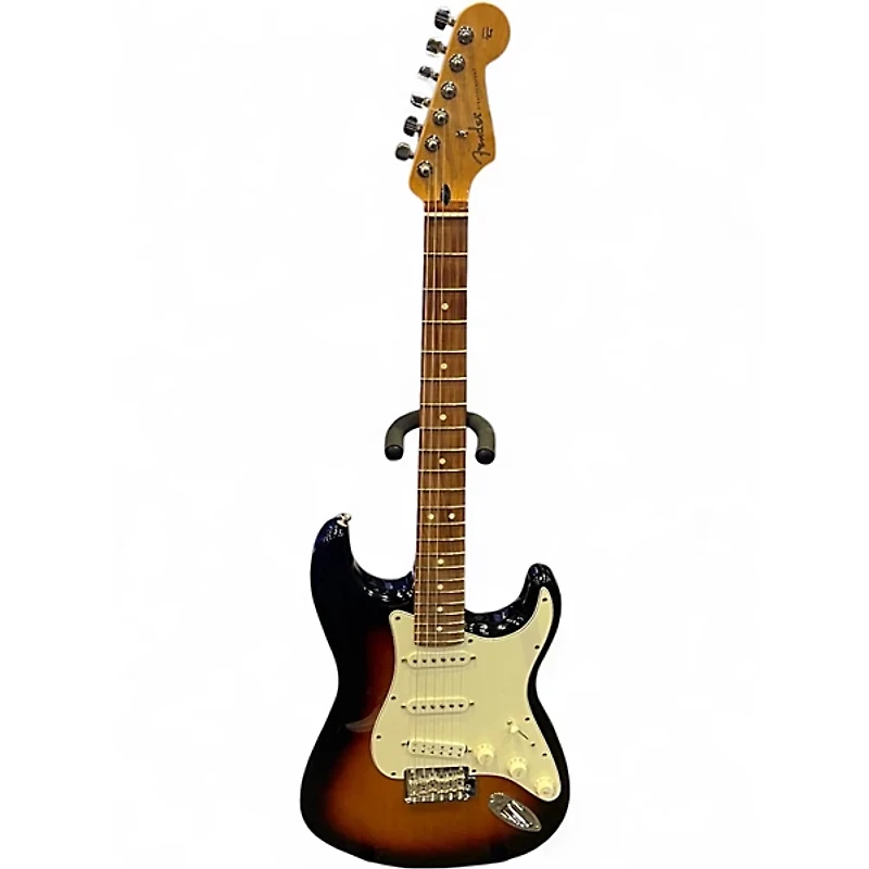 Used Fender Player Stratocaster 3 Tone Sunburst Solid Body Electric Guitar