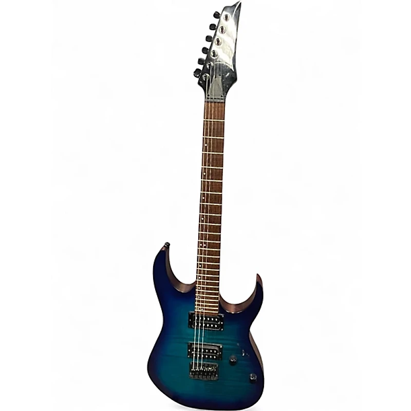 Used Ibanez RG6003FM Blue Burst Solid Body Electric Guitar