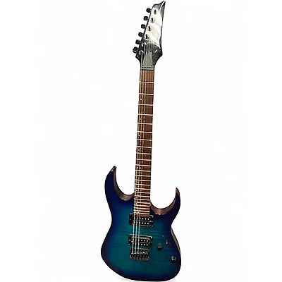 Used Ibanez RG6003FM Blue Burst Solid Body Electric Guitar