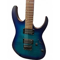 Used Ibanez RG6003FM Blue Burst Solid Body Electric Guitar