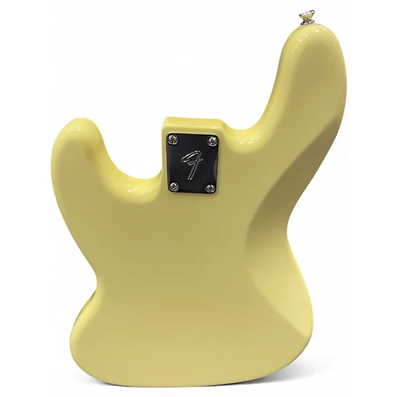 Used Fender Player II Jazz Bass Hialeah Yellow Electric Bass Guitar