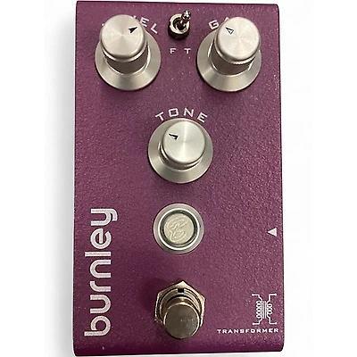 Used Bogner Burnley Bubinga Distortion Effect Pedal