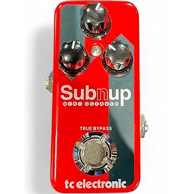 Used TC Electronic Sub N Up Mini Octaver Effect Pedal