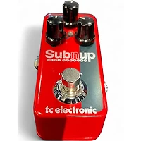 Used TC Electronic Sub N Up Mini Octaver Effect Pedal