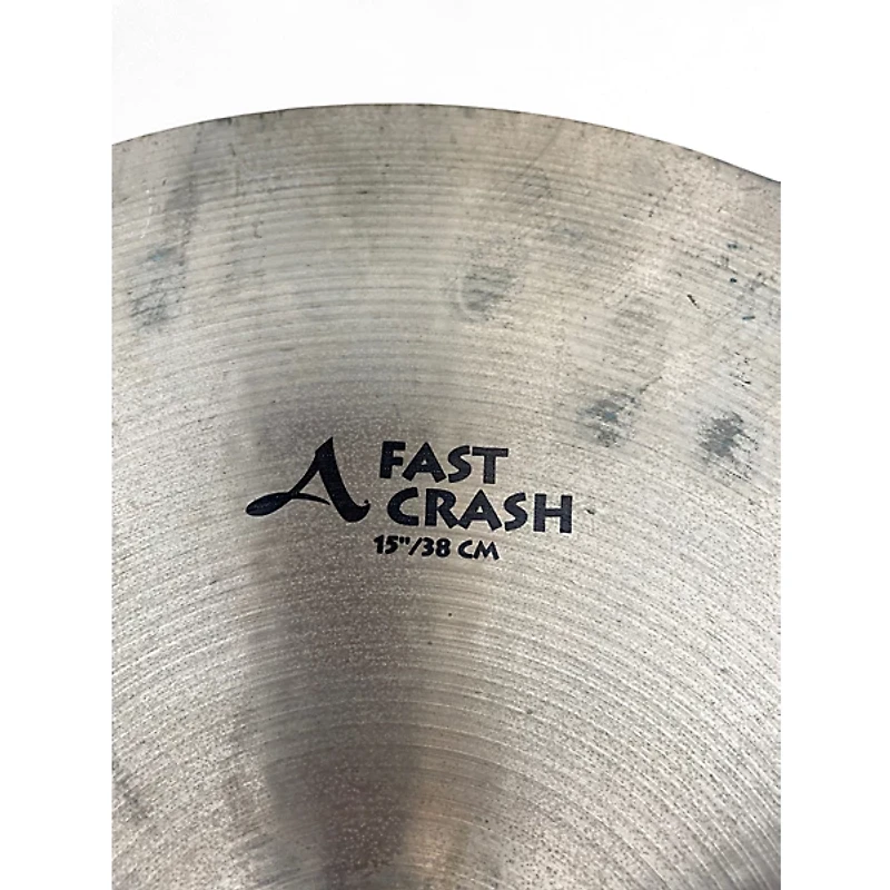 Used Zildjian 15in A Series Fast Crash Cymbal