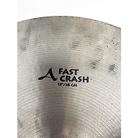 Used Zildjian 15in A Series Fast Crash Cymbal