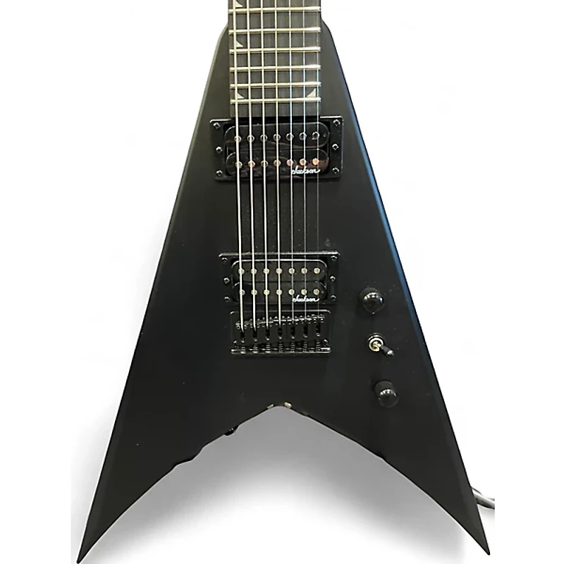 Used Jackson JS22-7 KV HT Black Solid Body Electric Guitar