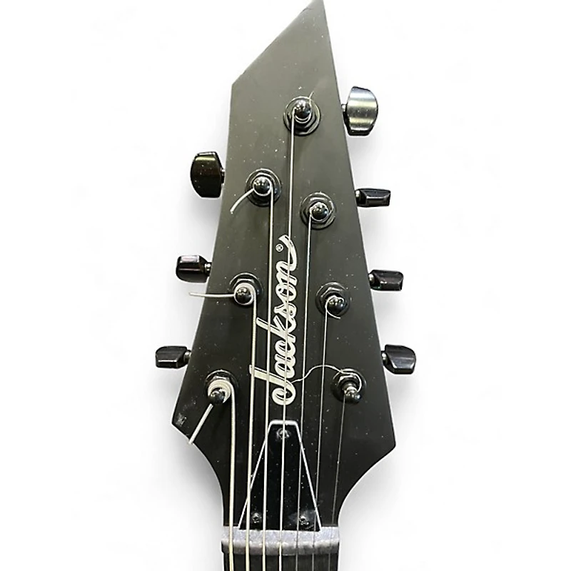 Used Jackson JS22-7 KV HT Black Solid Body Electric Guitar