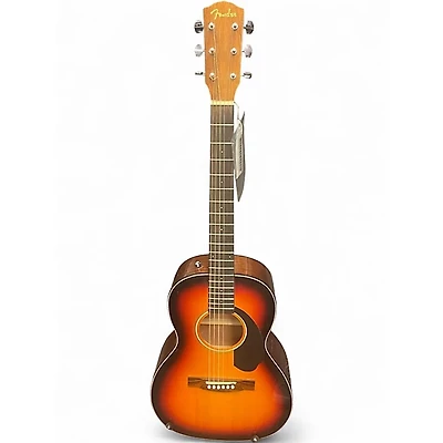 Used Fender cp60s 3 Color Sunburst Acoustic Guitar