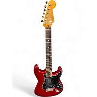 Used Fender 70th Anniversary Player II HSS Strat Red Solid Body Electric Guitar