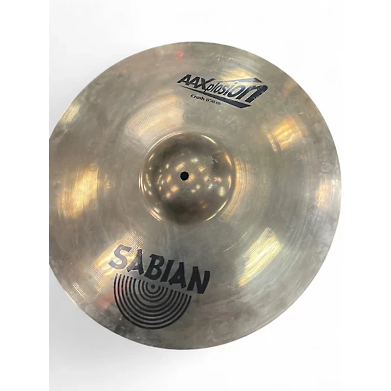 Used SABIAN 19in AAX Xplosion Crash Cymbal