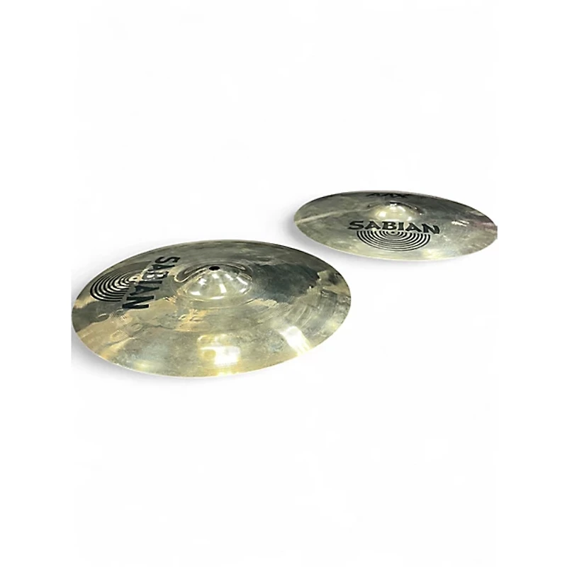 Used SABIAN 14in AAX STUDIO HATS (PAIR) Cymbal
