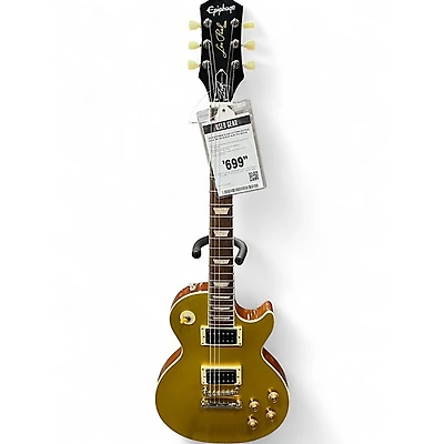 Used Epiphone Slash Victoria Les Paul Gold Top Solid Body Electric Guitar