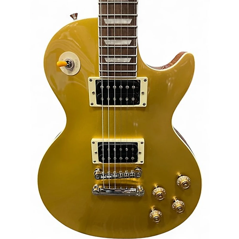 Used Epiphone Slash Victoria Les Paul Gold Top Solid Body Electric Guitar