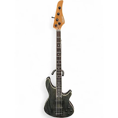 Used Schecter Guitar Research C4 4 String CHARCOAL SATIN Electric Bass Guitar