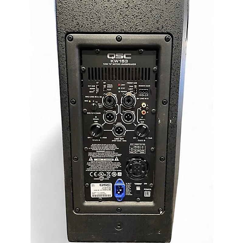 Used QSC KW153 15in 3-Way Powered Speaker