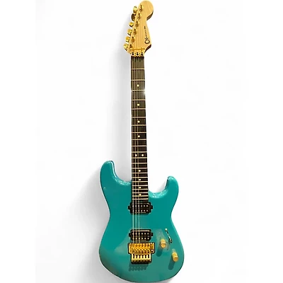 Used Charvel Pro Mod San Dimas Style 1 Miami Blue Solid Body Electric Guitar