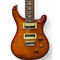 Used PRS SE Custom 24 Honey Burst Solid Body Electric Guitar