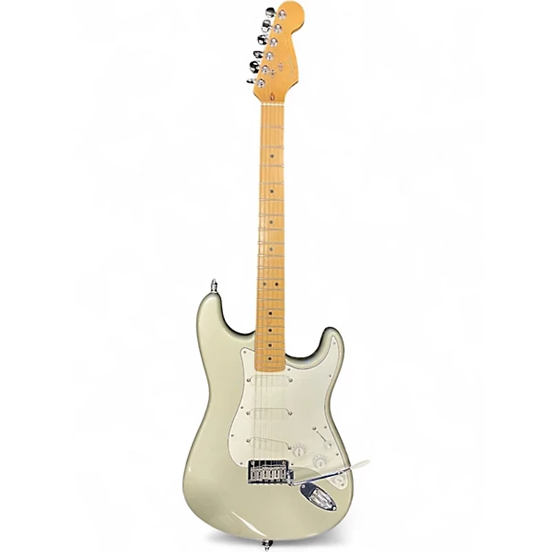 Used Fender American Standard Stratocaster Inca Silver Solid Body Electric Guitar