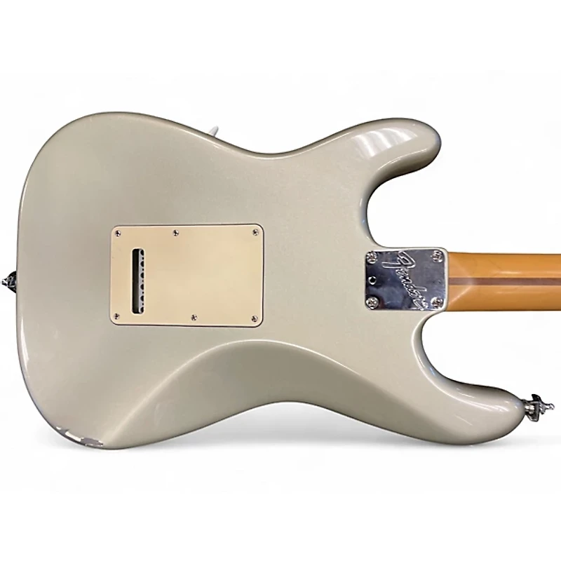 Used Fender American Standard Stratocaster Inca Silver Solid Body Electric Guitar