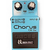 Used BOSS CE2W Waza Craft Chorus Effect Pedal