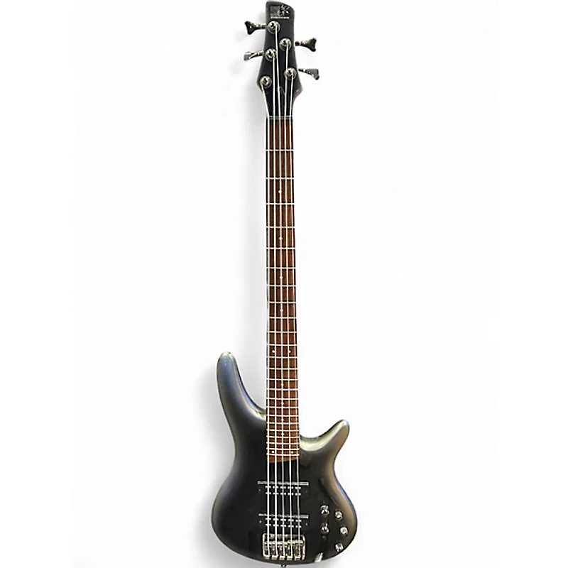 Used Ibanez SR305E Midnight Gray Burst Electric Bass Guitar