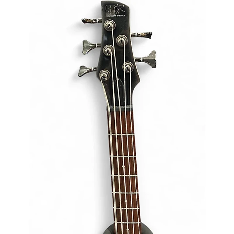Used Ibanez SR305E Midnight Gray Burst Electric Bass Guitar