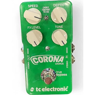 Used TC Electronic Corona Chorus Effect Pedal