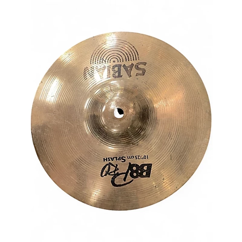 Used SABIAN 10in b8 pro splash Cymbal