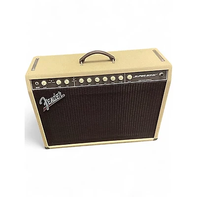 Used Fender Super Sonic 60 60W Tube Guitar Amp Head