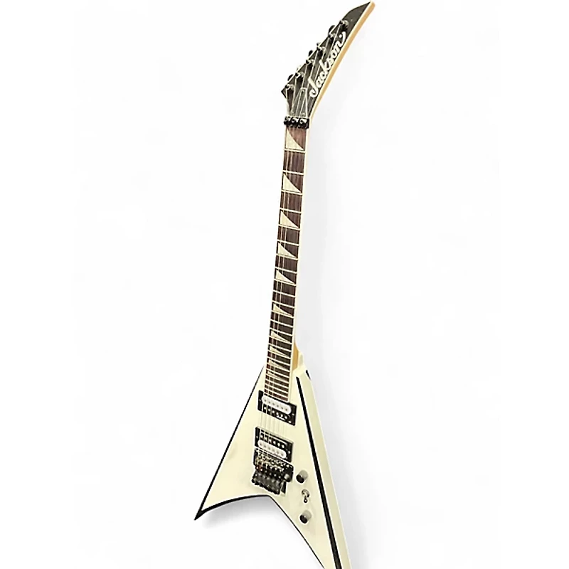Used Jackson JS32 King V White Solid Body Electric Guitar