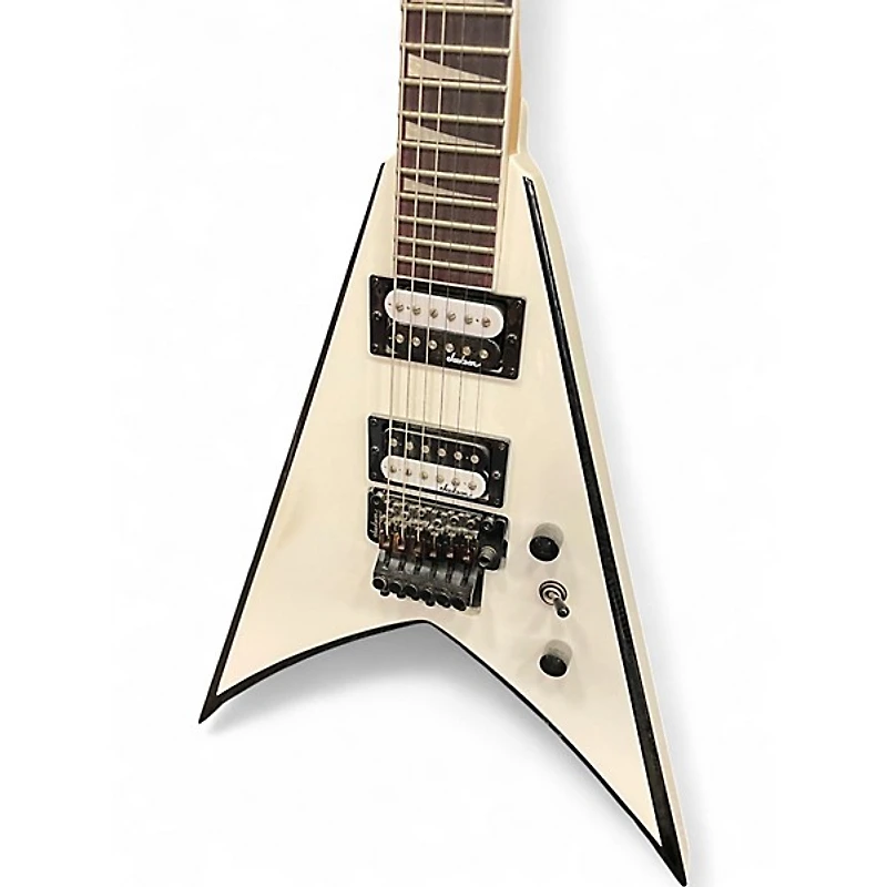 Used Jackson JS32 King V White Solid Body Electric Guitar