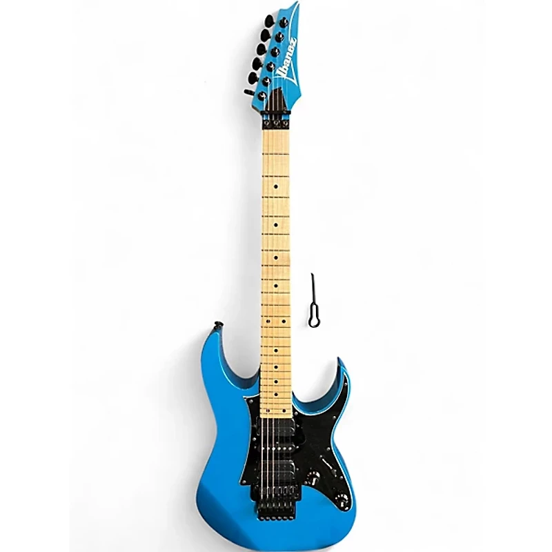Used Ibanez RG550XHR RG Series Blue Solid Body Electric Guitar