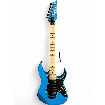 Used Ibanez RG550XHR RG Series Blue Solid Body Electric Guitar