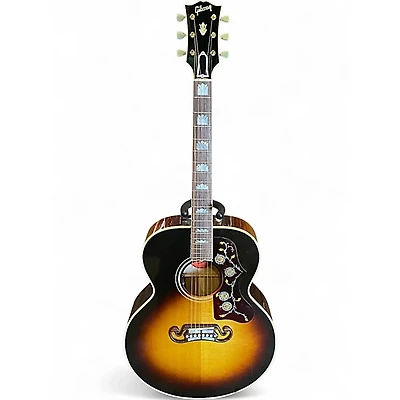 Used Gibson SJ200 Original Vintage Sunburst Acoustic Electric Guitar
