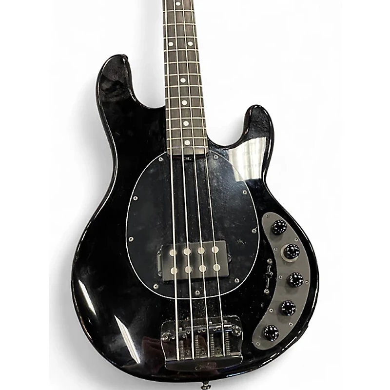 Used Sterling by Music Man DARKRAY BLACK Electric Bass Guitar