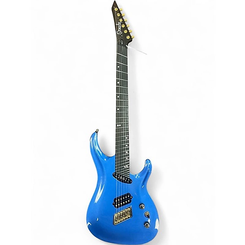Used Ormsby GTR CARVED TOP Blue Solid Body Electric Guitar