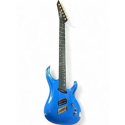 Used Ormsby GTR CARVED TOP Blue Solid Body Electric Guitar