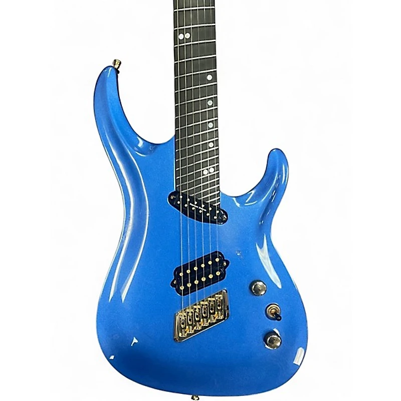 Used Ormsby GTR CARVED TOP Blue Solid Body Electric Guitar