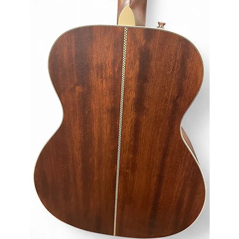 Used Fender PM-TE Brown Acoustic Electric Guitar