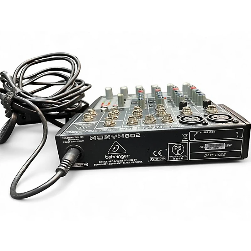 Used Behringer Xenyx 802 Unpowered Mixer