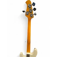 Used Sterling by Music Man Ray24CA Olympic White Electric Bass Guitar