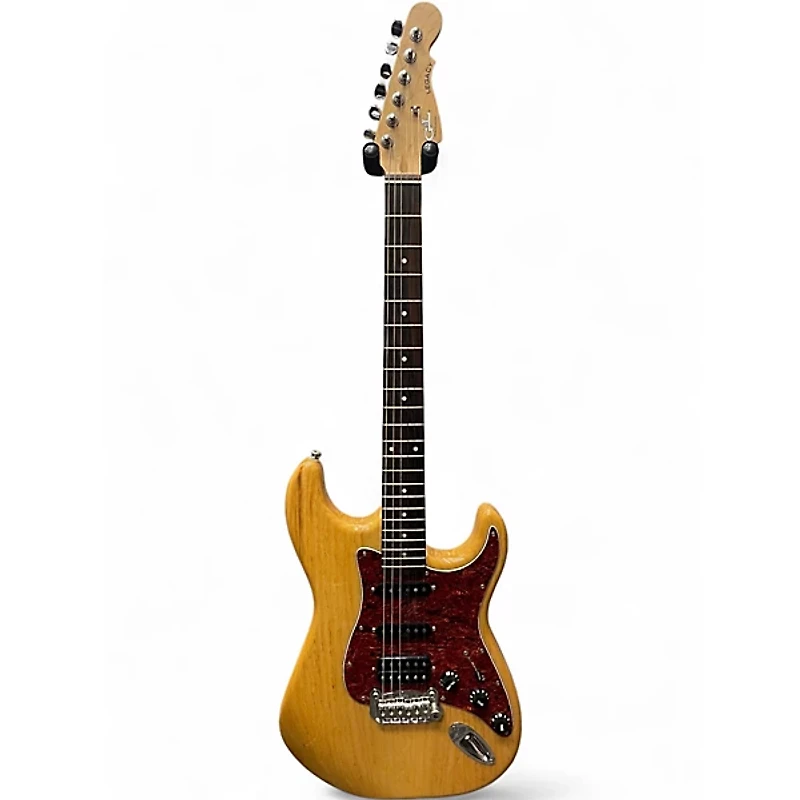 Used G&L Tribute Legacy Natural Solid Body Electric Guitar