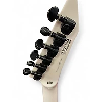 Used ESP LTD M1000 White Solid Body Electric Guitar
