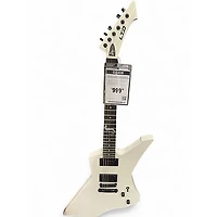 Used ESP LTD James Hetfield Snakebyte Alpine White Solid Body Electric Guitar