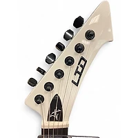 Used ESP LTD James Hetfield Snakebyte Alpine White Solid Body Electric Guitar