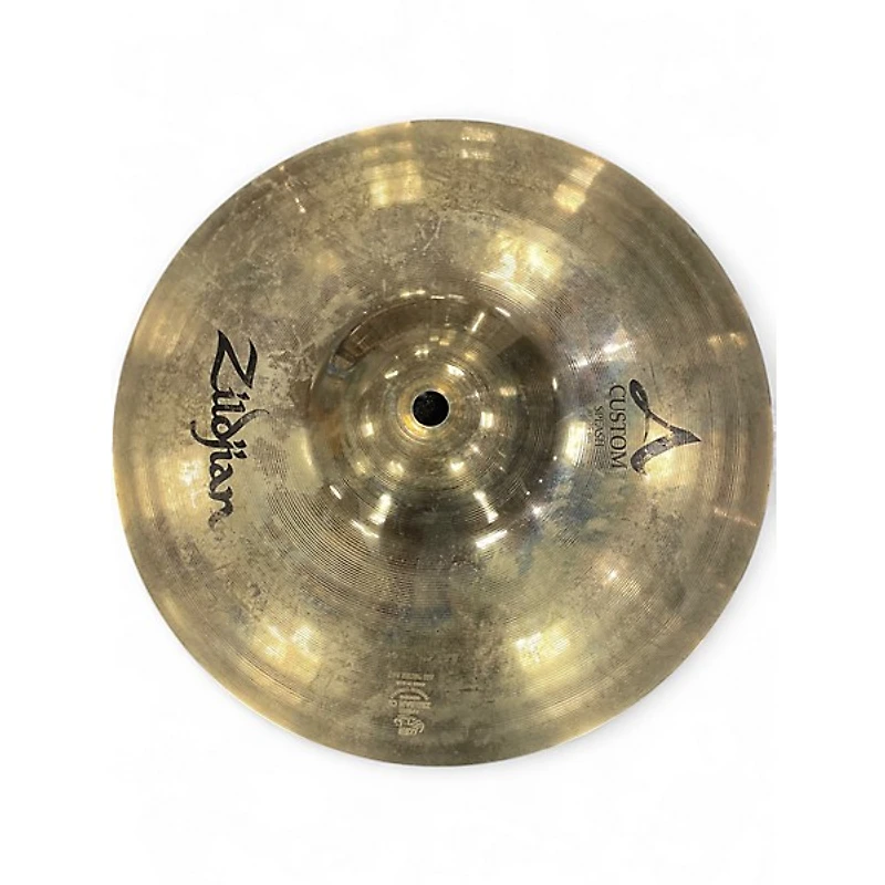 Used Zildjian 10in A Custom Splash Cymbal